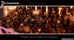 Desktop Screenshot of concept-soiree.com